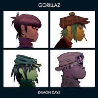 Gorillaz Demon Days album cover